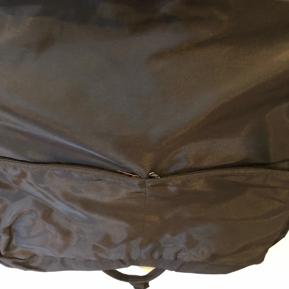 Ciao Black Men's Travel Garment Bag with Front Pocket